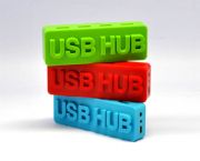 4口积木USB