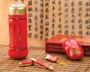中国红瓷保温杯四件套,HP-029080