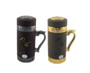 合金紫砂办公杯
