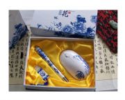 青花数码3件套
