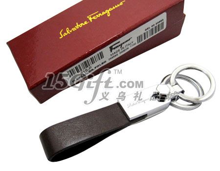 高级真皮钥匙扣,HP-022469