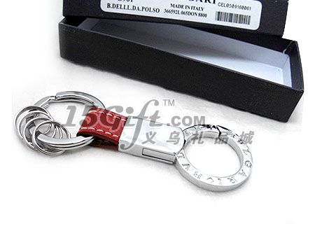 高级真皮钥匙扣,HP-022479