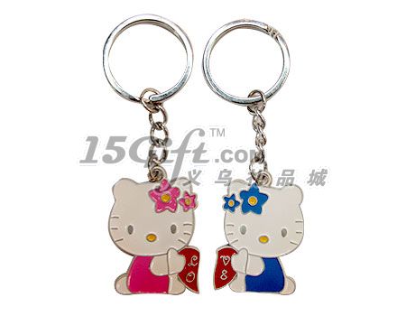 HELLO Kitty猫情侣钥匙扣,HP-012620