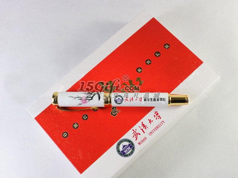 24K梅花陶瓷笔,HP-028293
