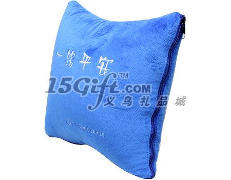 超毛绒抱枕被,HP-020483